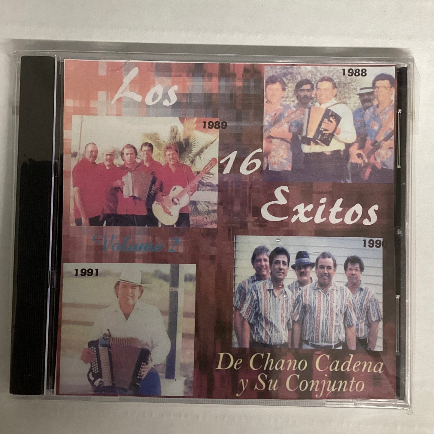 Chano Cadena Y Su Conjunto - Los 16 Exitos Vol. 2 (CD)
