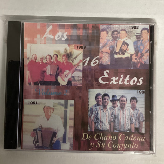 Chano Cadena Y Su Conjunto - Los 16 Exitos Vol. 2 (CD)