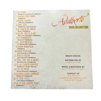 Adalberto - Duets, Collabs, y Mas (CD)