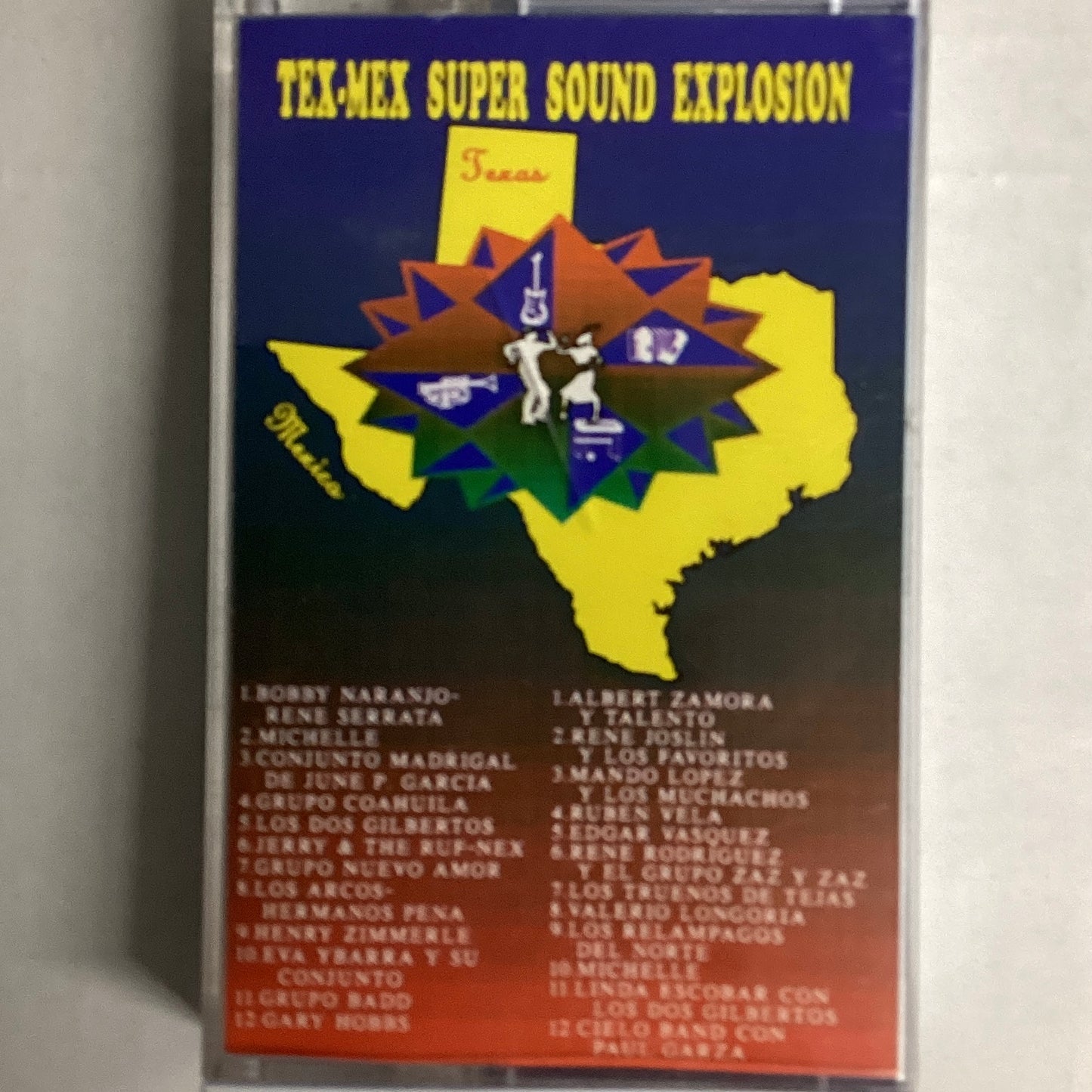 Tex-Mex Super Sound Explosion - 24 Various Artists (Cassette)
