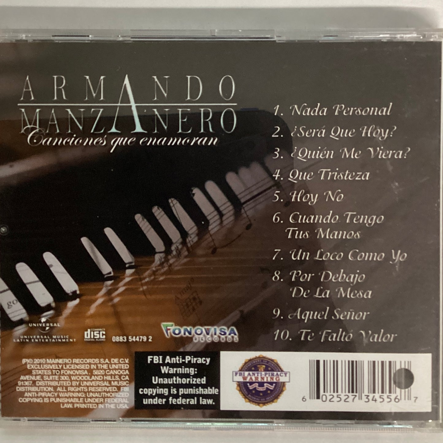 Armando Manzanero - Canciones Que Enamoran (CD)
