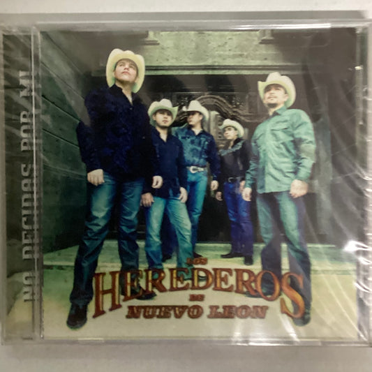 Los Herederos De Nuevo Leon - No Decidas Por Mi (CD)