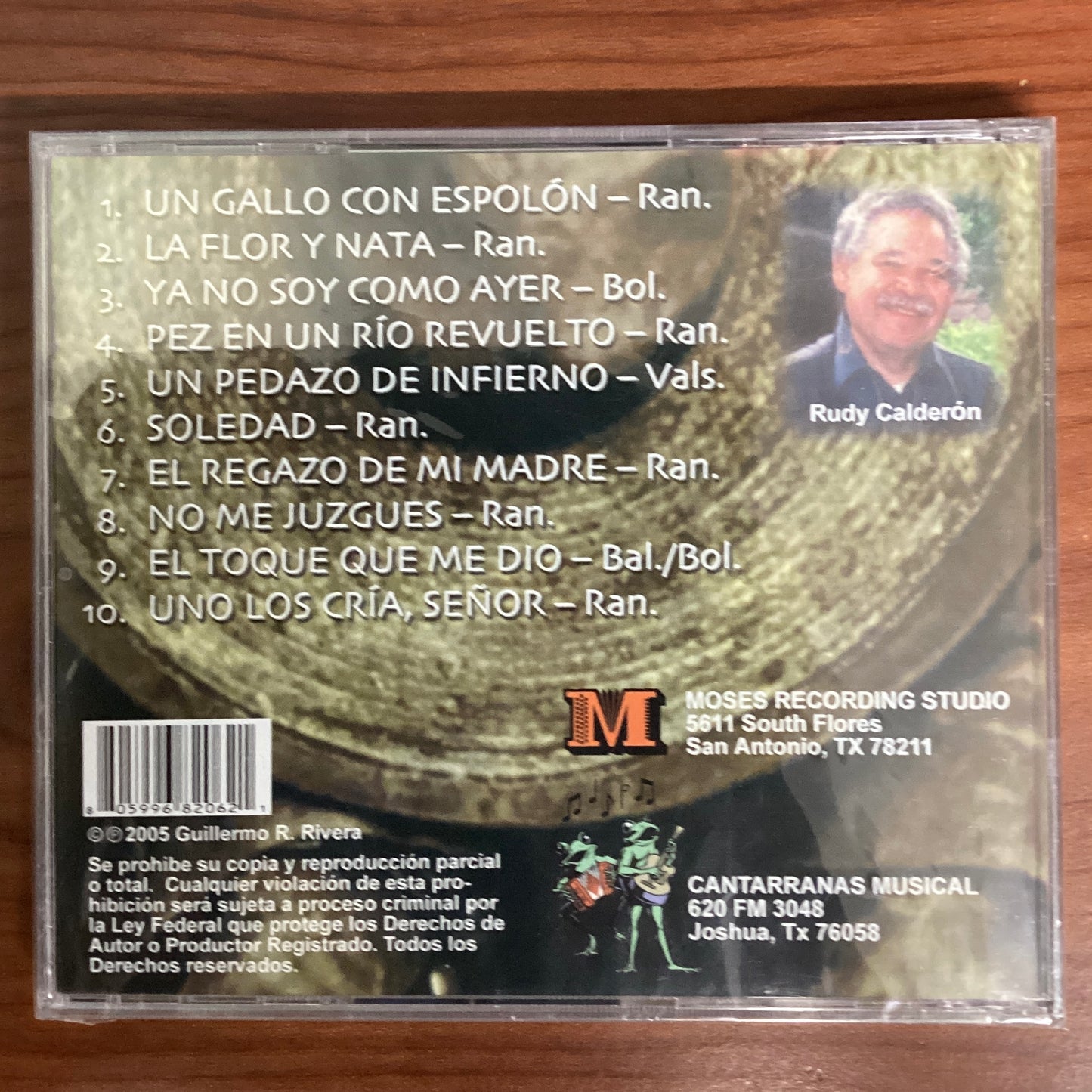 Los Amigos De Rivera - Un Gallo Con Espolon (CD)