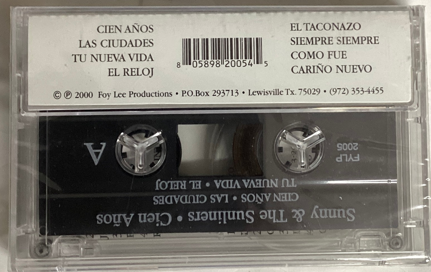 *Sealed: Sunny & The Sunliners - Cien Anos (Cassette)