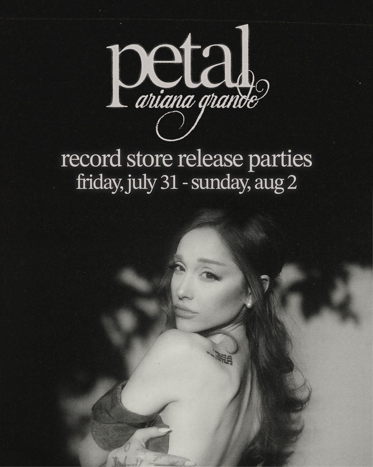 ARIANA GRANDE RELEASE PARTIES