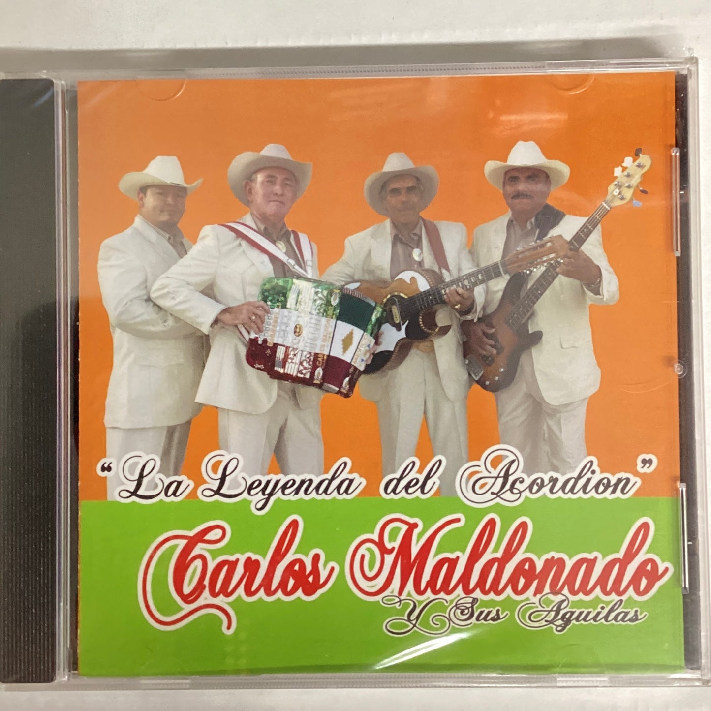 Carlos Maldonado Y Sus Aguilas - La Leyenda Del Acordion (CD)