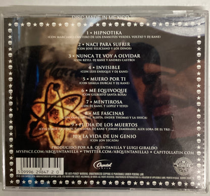 *OPENED* 2010: A. B. Quintanilla's All Starz – La Vida De Un Genio (CD)