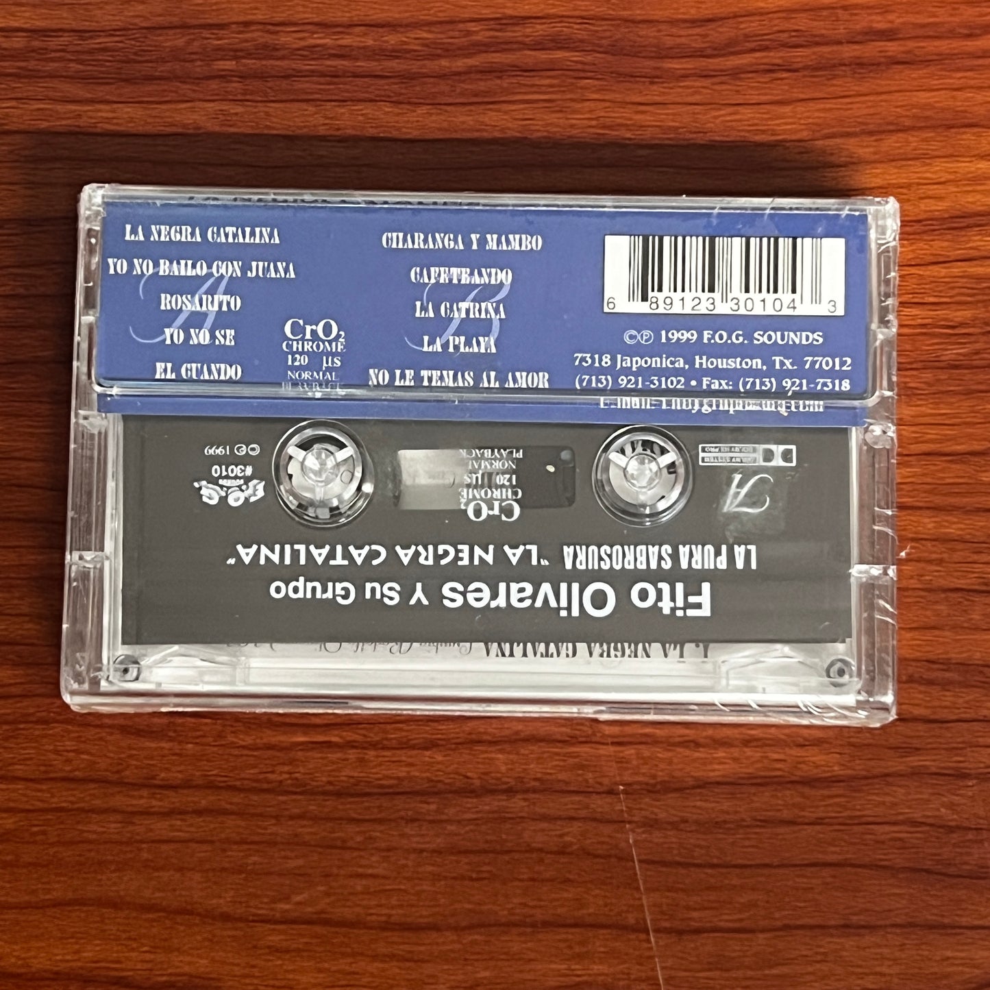 *Sealed: Fito Olivares - La Negra Catalina (Cassette)