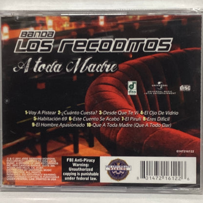 Banda Los Recoditos - A Todo Madre (CD)