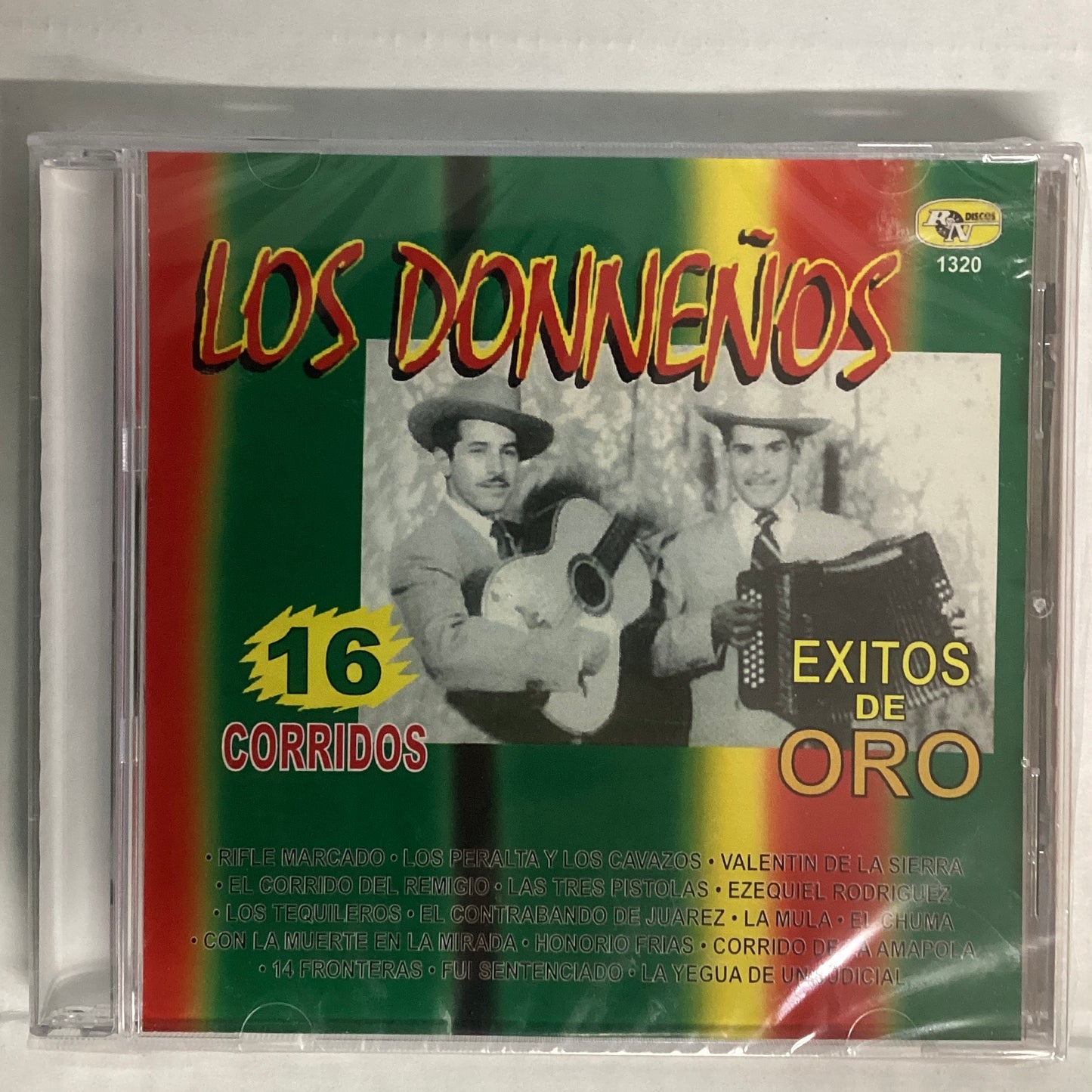 Exitos De Oro De Los Donnenos - 16 Corridos (CD)