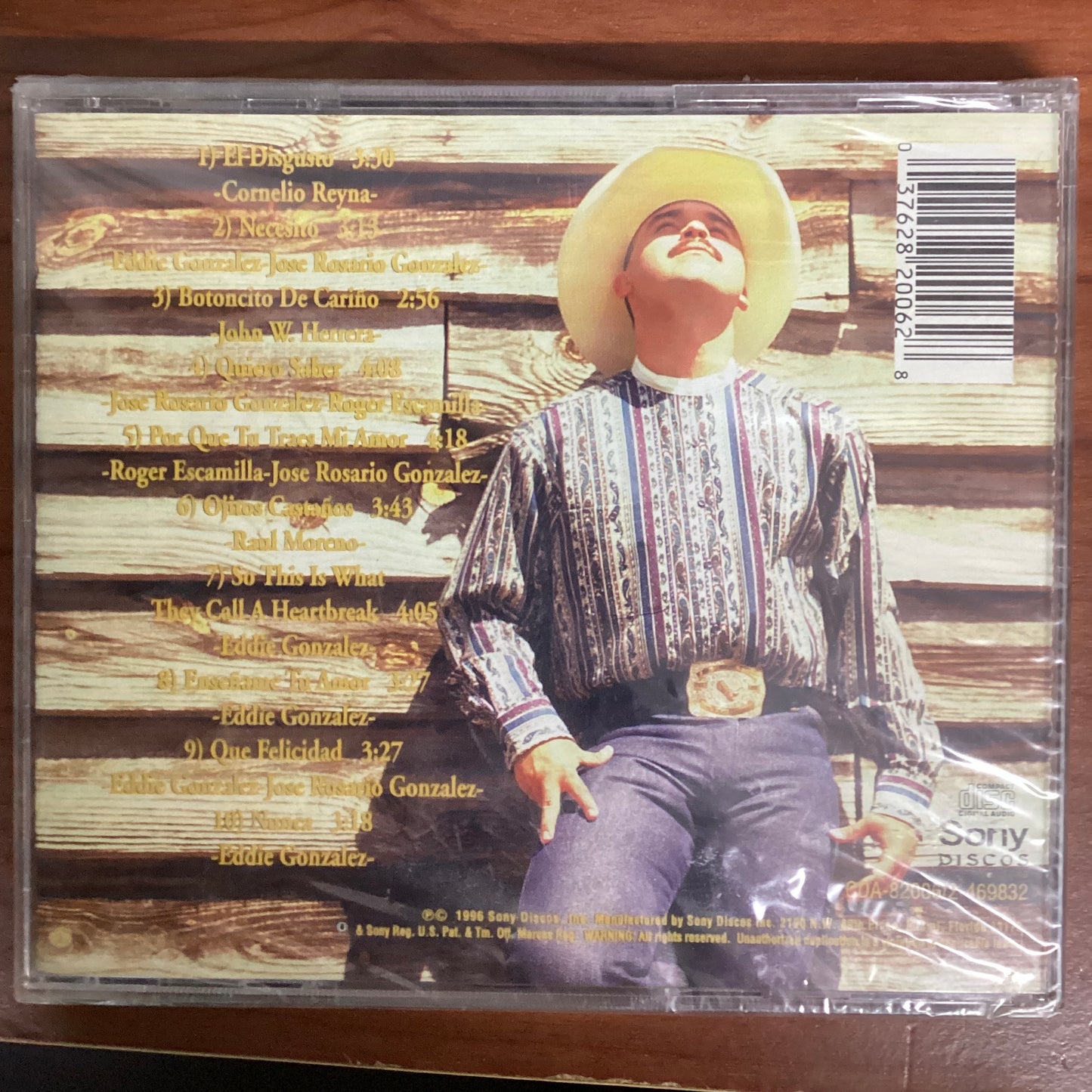 *Sealed*1996: Eddie Gonzalez - El Disgusto (Kik It!)(CD)