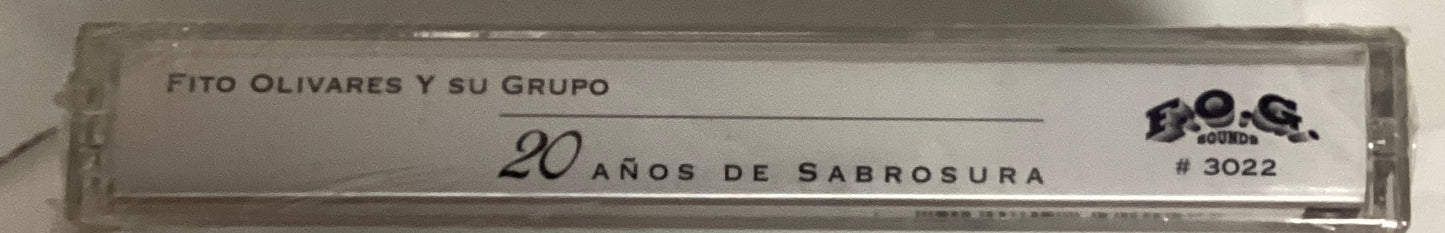 *Sealed: Fito Olivares Y Su Grupo - 20 Anos De Sabrosura (Cassette)