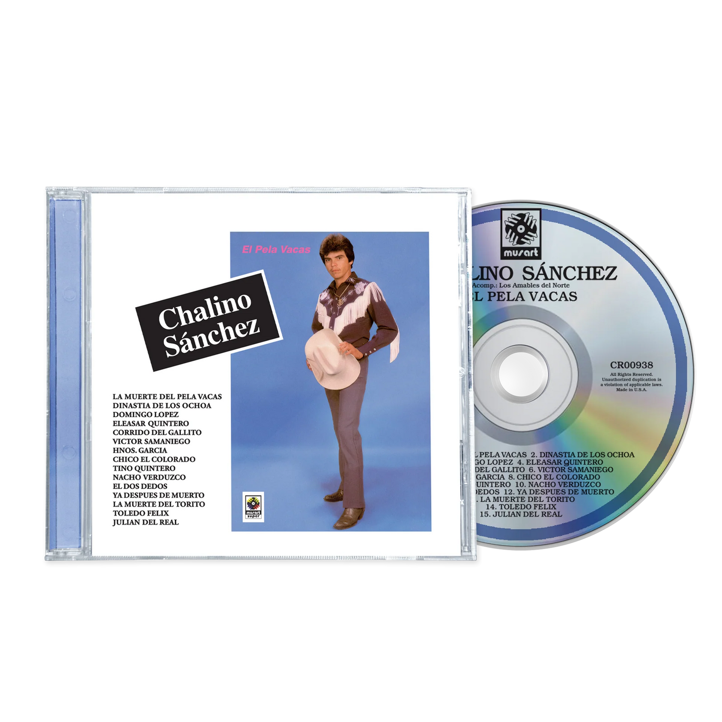 Chalino Sanchez - El Pela Vacas (CD)