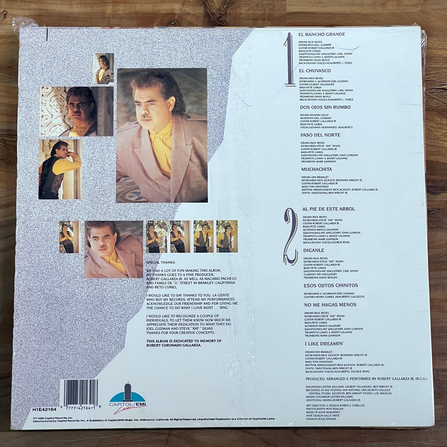 *1989 *Sealed: Johnny Hernandez – No Me Hagan Menos (Vinyl)