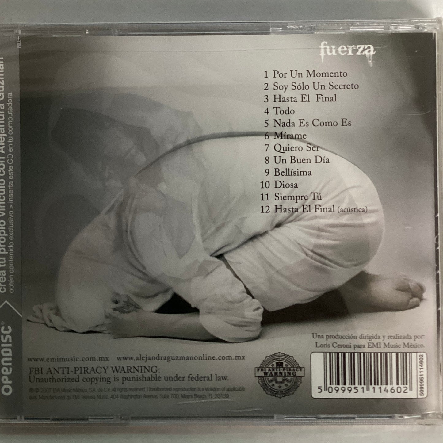 Alejandra Guzman - Fuerza (CD)