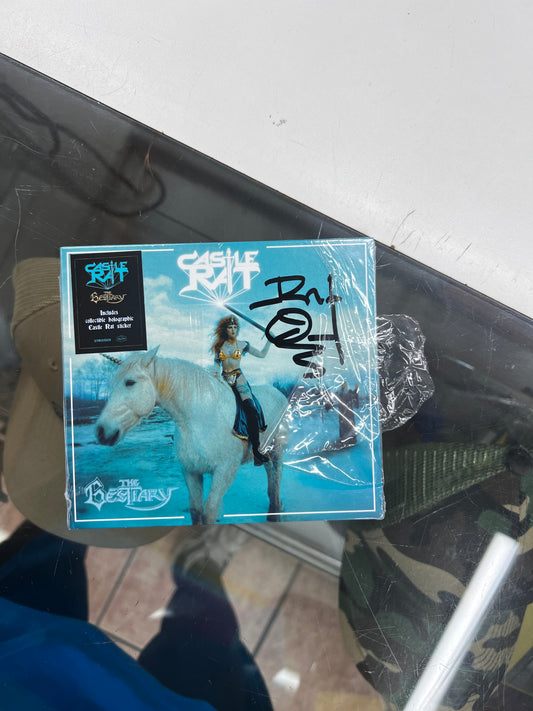 Castle Rat - The Bestiary (CD) * open and signed