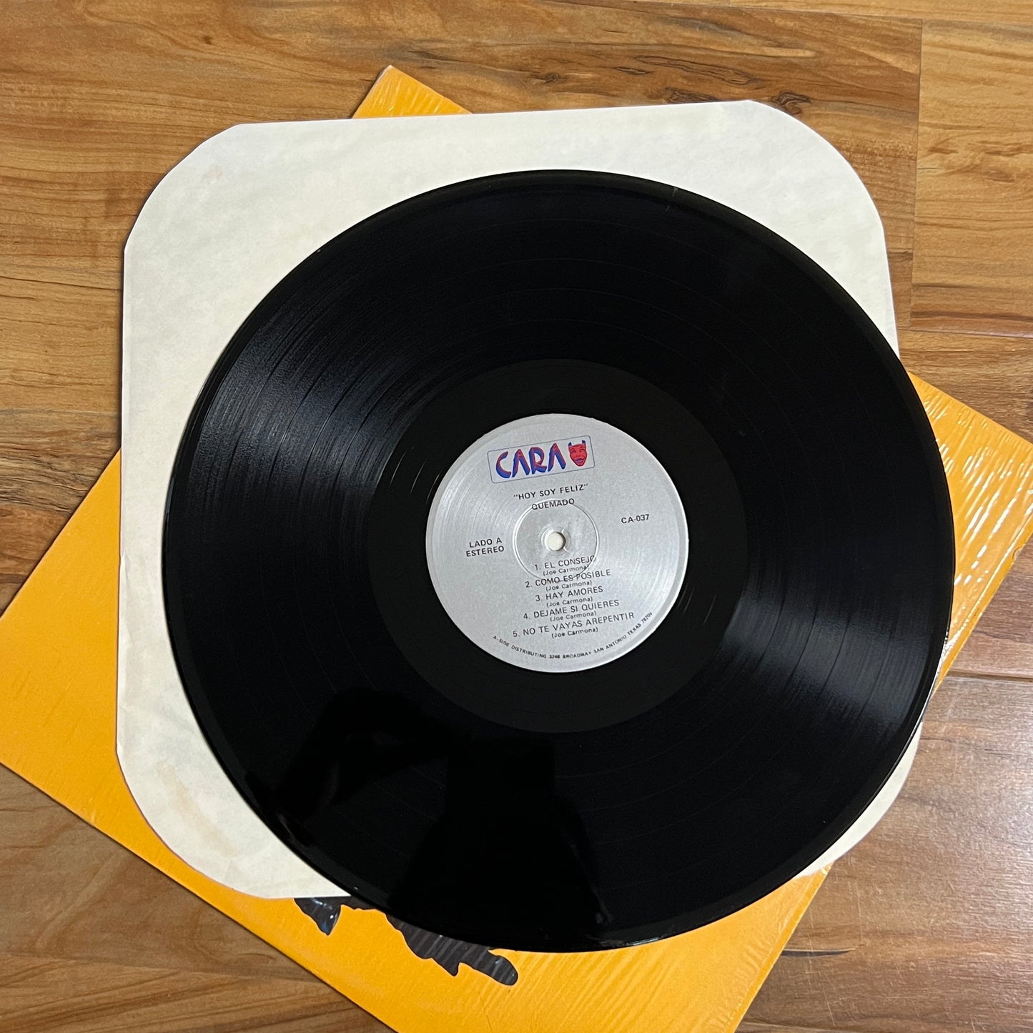 Quemado - Hoy Soy Feliz (Open Vinyl) *1982