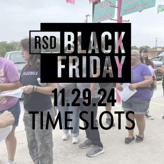 RSD Black Friday Time Slots