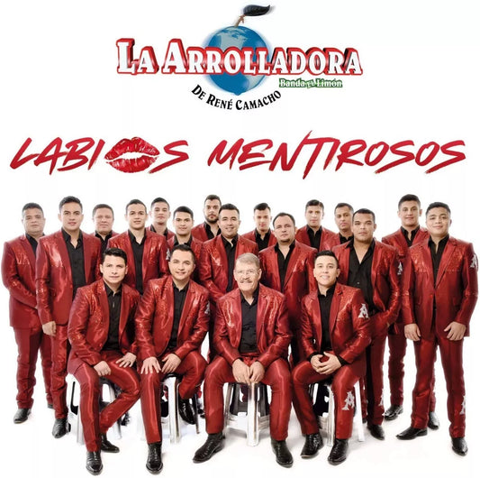 La Arrolladora Banda El Limón - Labios Metirosos  (CD)