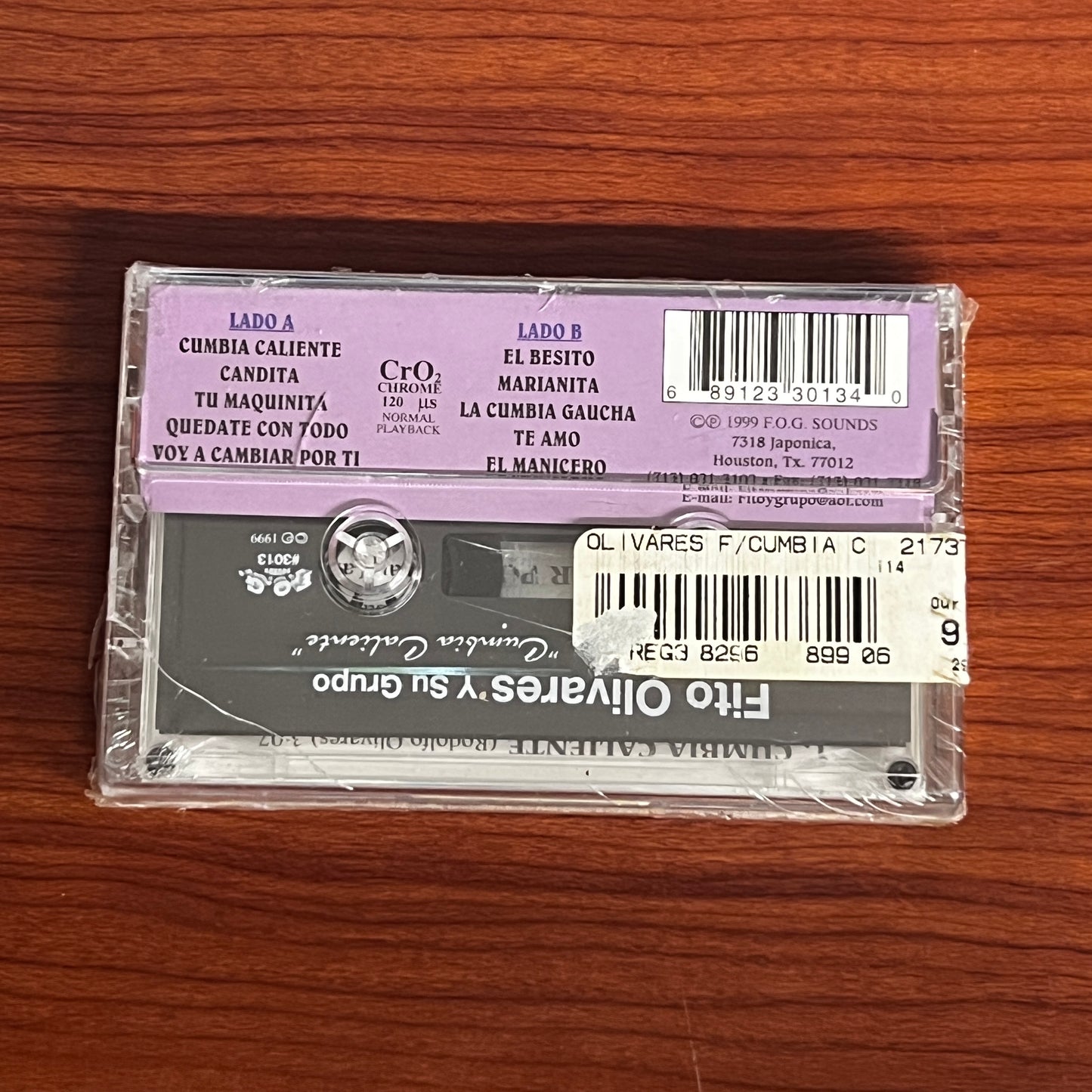*Sealed: Fito Olivares - Cumbia Caliente (Cassette)