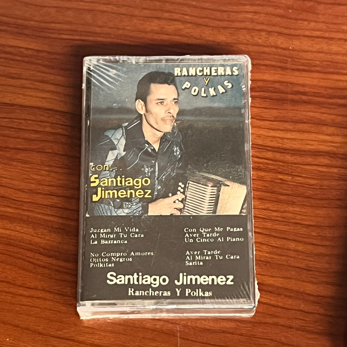 Santiago Jimenez Jr. - Rancheras Y Polkas (Cassette)