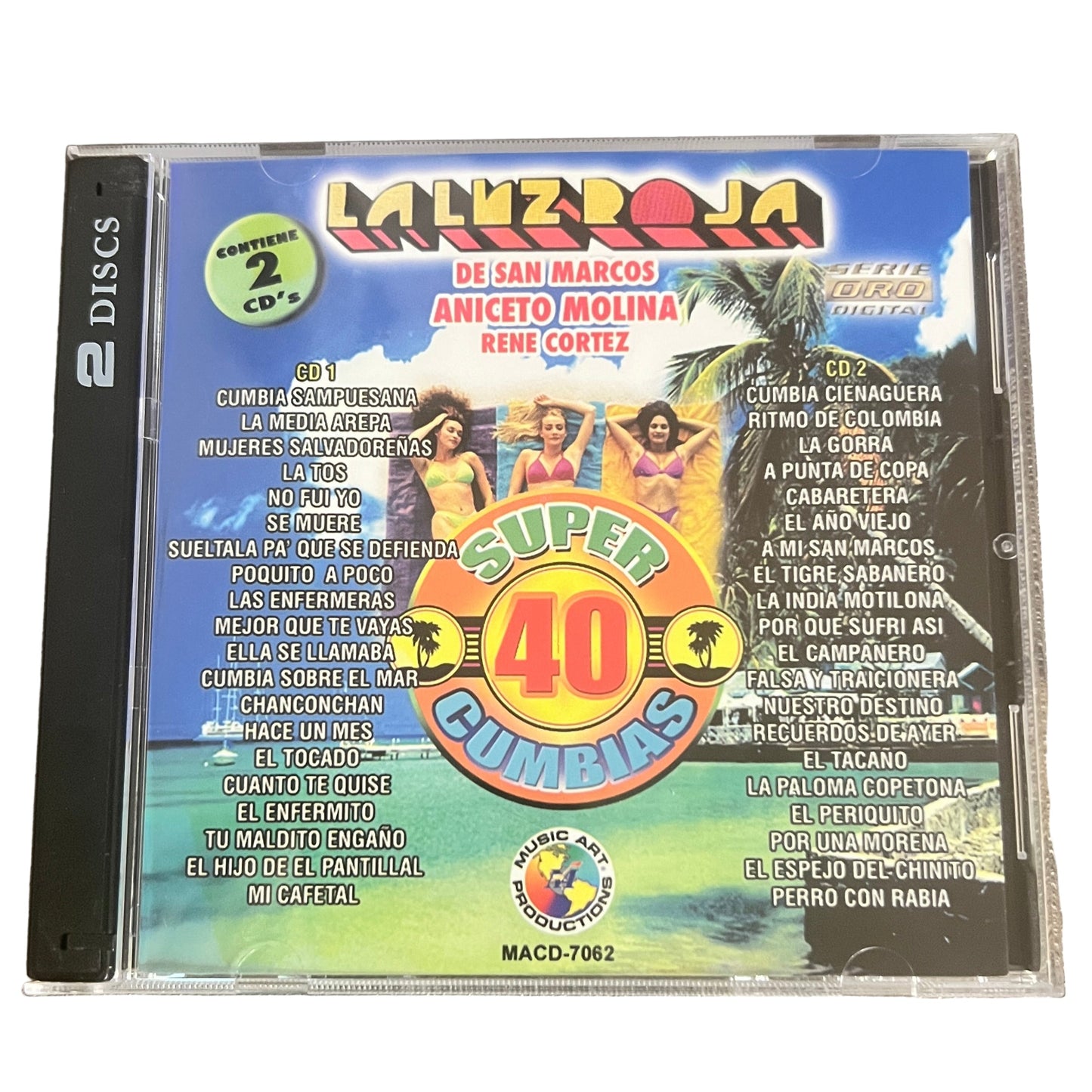 *Open: La Luz Roja De San Marcos - Super 40 Cumbias (CD)