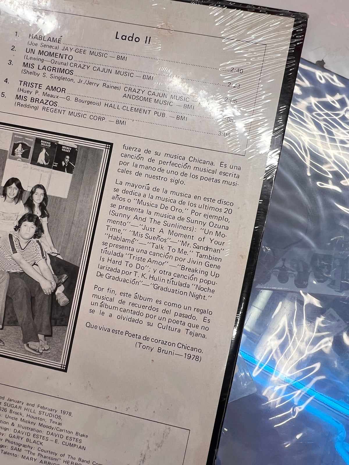 *Sealed * 1978 Freddy Fender - Ella Vino Al Valle (Vinyl)