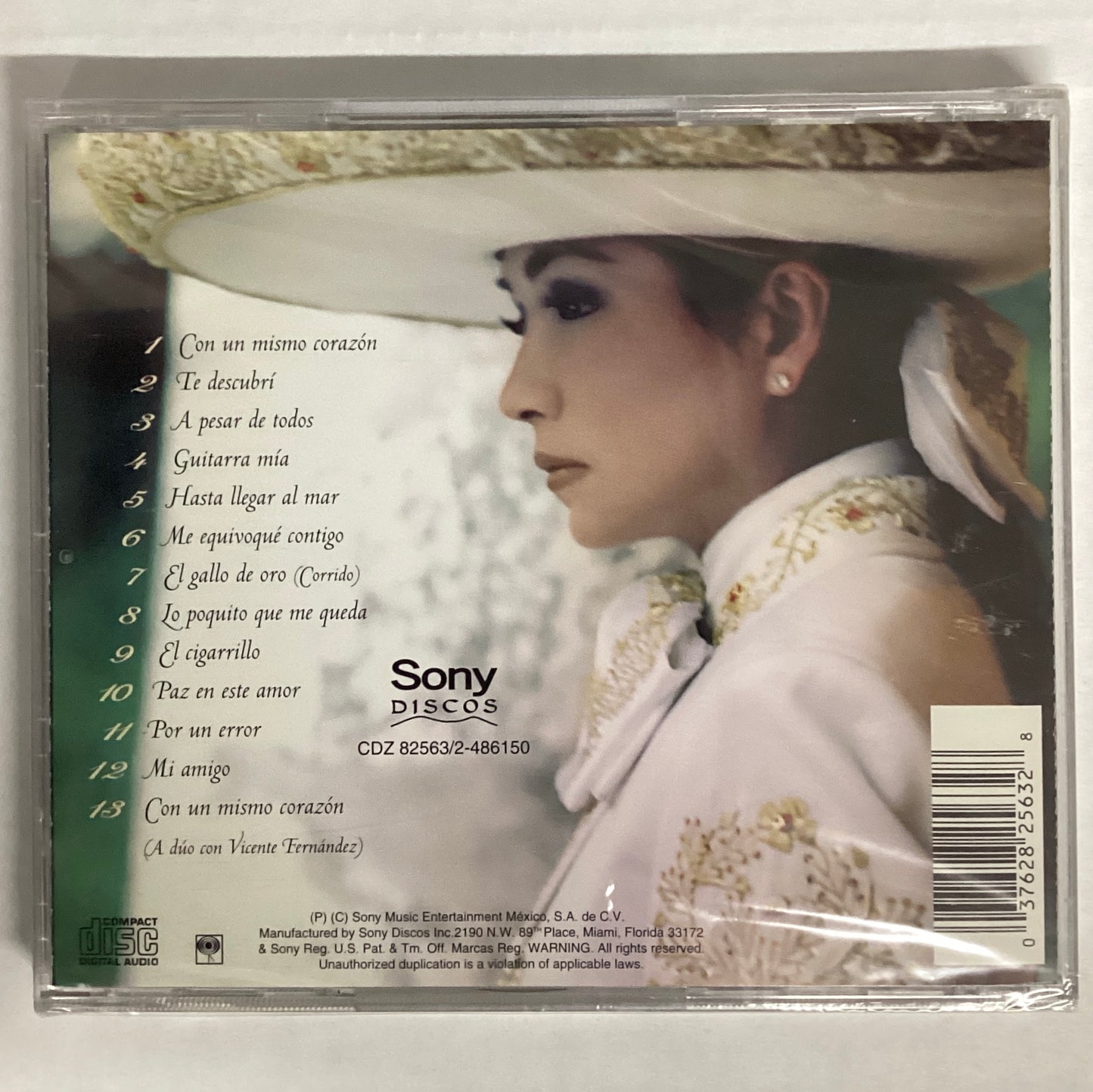 *Sealed*1997: Ana Gabriel - Con un Mismo Corazon (CD)