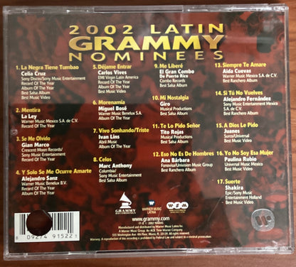 2002 Latin Grammy Nominees (CD)