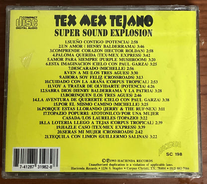 Tex-Mex Tejano Super Sound Explosion (CD)