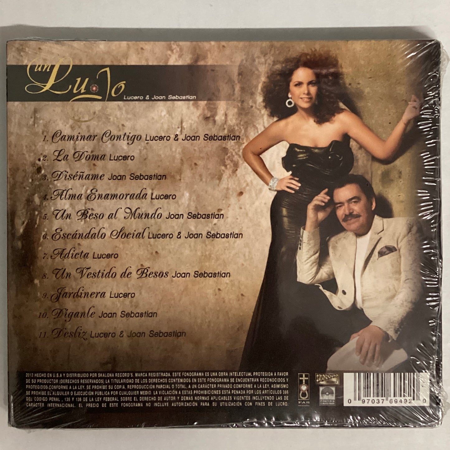 *Sealed*2012: Lucero & Joan Sebastian - Un Lu Jo (CD)