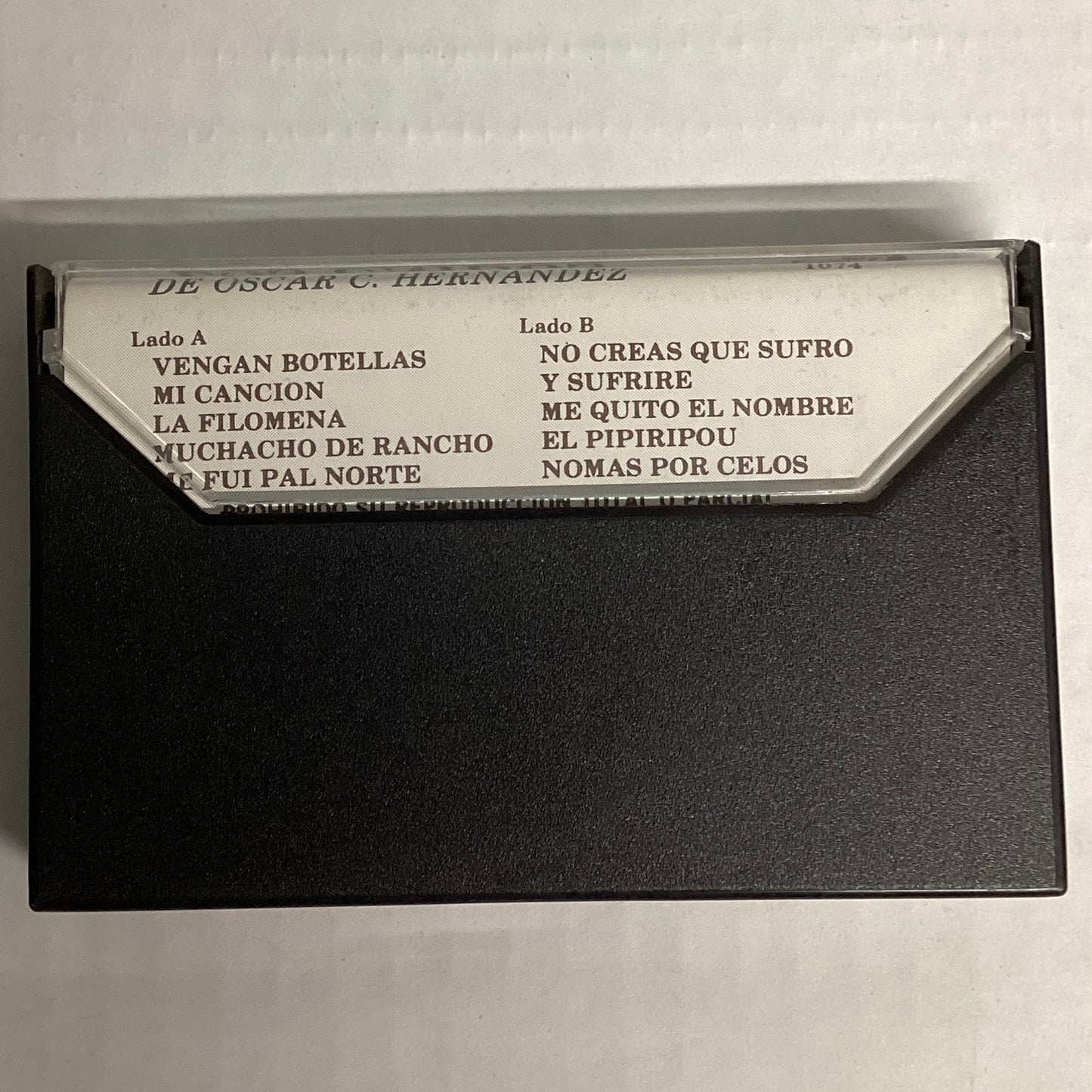 Los Unidos De Oscar C. Hernandez (Cassette)