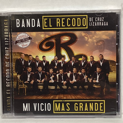 Banda El Recodo De Cruz Lizarraga - Mi Vicio Mas Grande (CD)