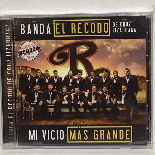 Banda El Recodo De Cruz Lizarraga - Mi Vicio Mas Grande (CD)