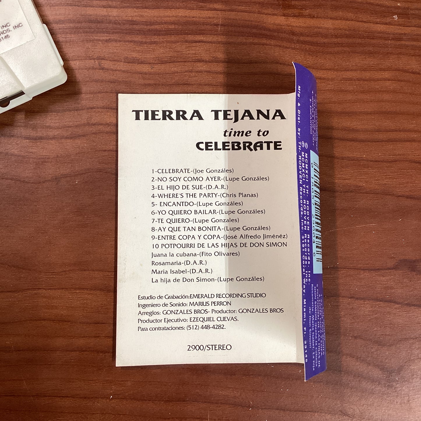 *Open: Tierra Tejana - Time to Celebrate (Cassette)