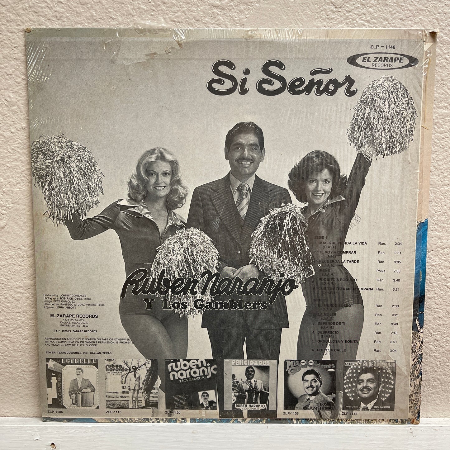 Ruben Naranjo Y Los Gamblers - Si Señor (Sealed Vinyl)