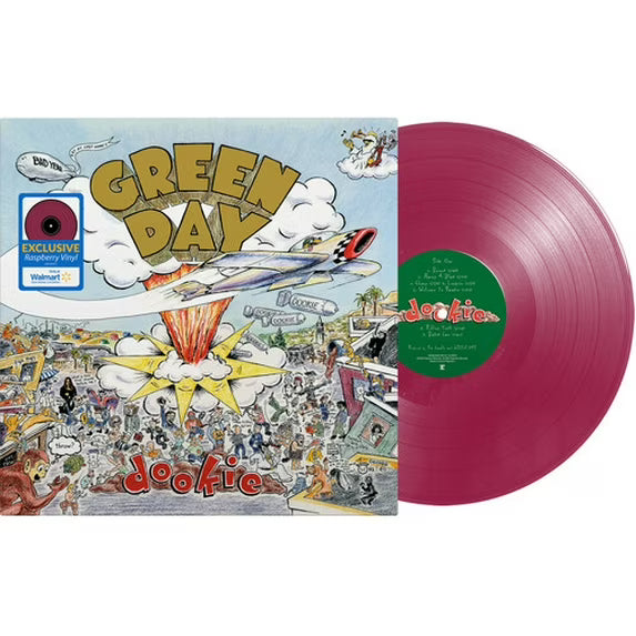 Bravo Raspberry Green Day - Dookie (Raspberry Vinyl) – Del Bravo Record Shop