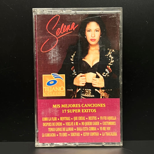 Selena - Mis Mejores Canciones, 17 Super Exitos (Cassette) (Open/Used)