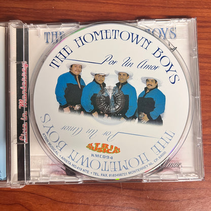*OPEN: The Hometown Boys - Por Un Amor (CD)