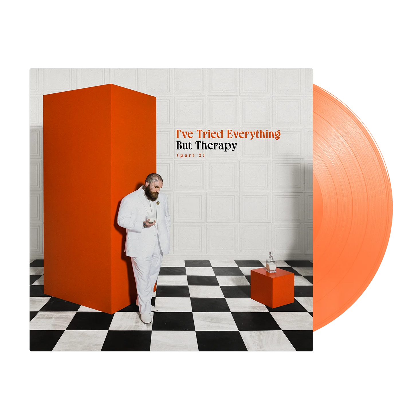 Teddy Swims - I've Tried Everything But Therapy (Part 2) (Solid Tangerine Vinyl) *Pre Order