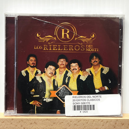 Los Rieleros Del Norte - 20 Exitos Clasicos (CD)