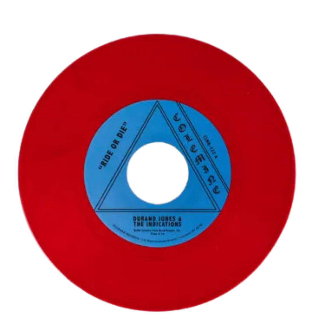 Durand Jones &amp; The Indications - Ride Or Die / More Than Ever (Vinilo rojo opaco de 7" y 45 rpm)