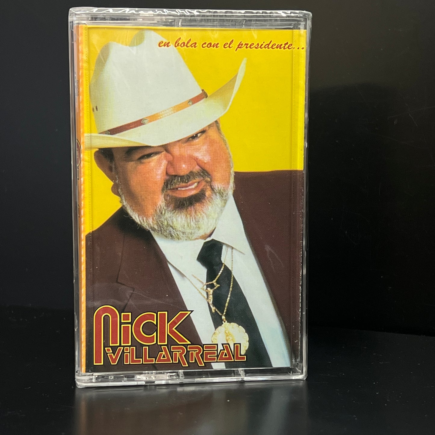 Nick Villarreal - En La Bola Con El Presidente (Cassette) Sealed