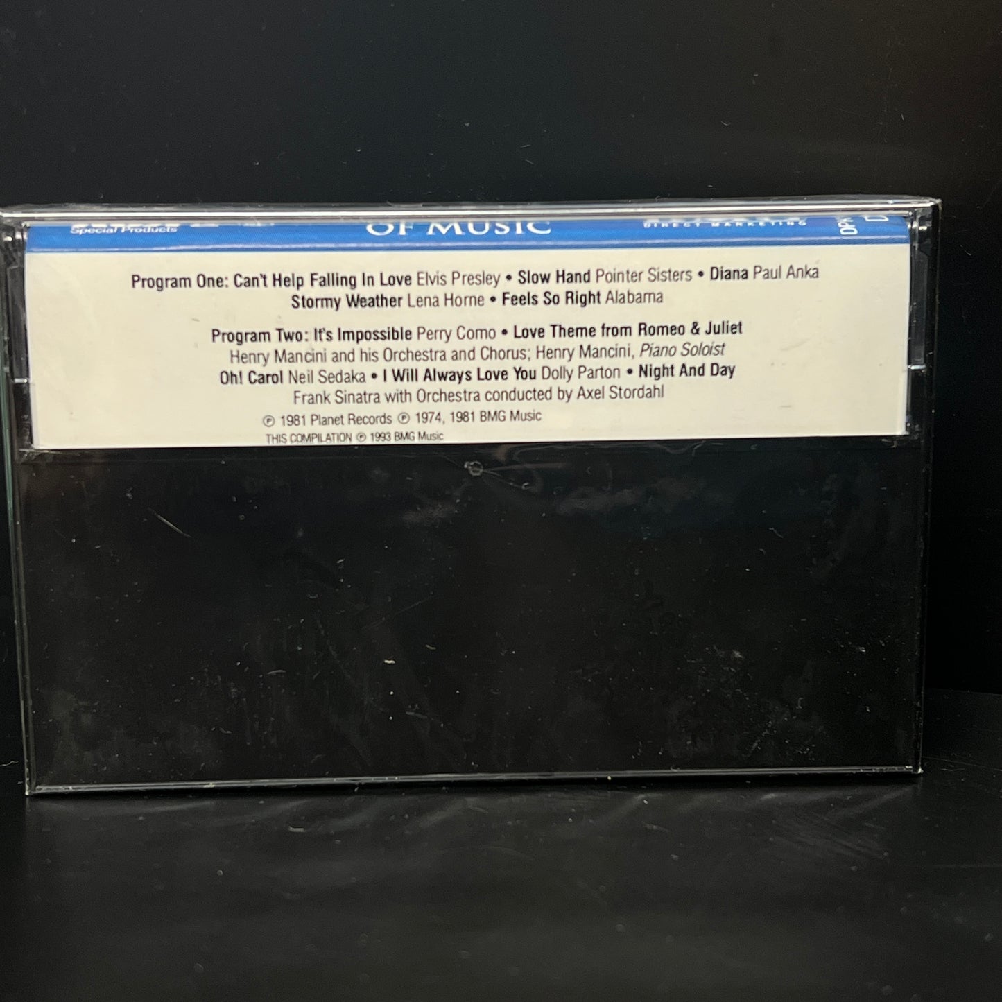 Legends Of Music - Various Artists (Cassette) (Sealed)