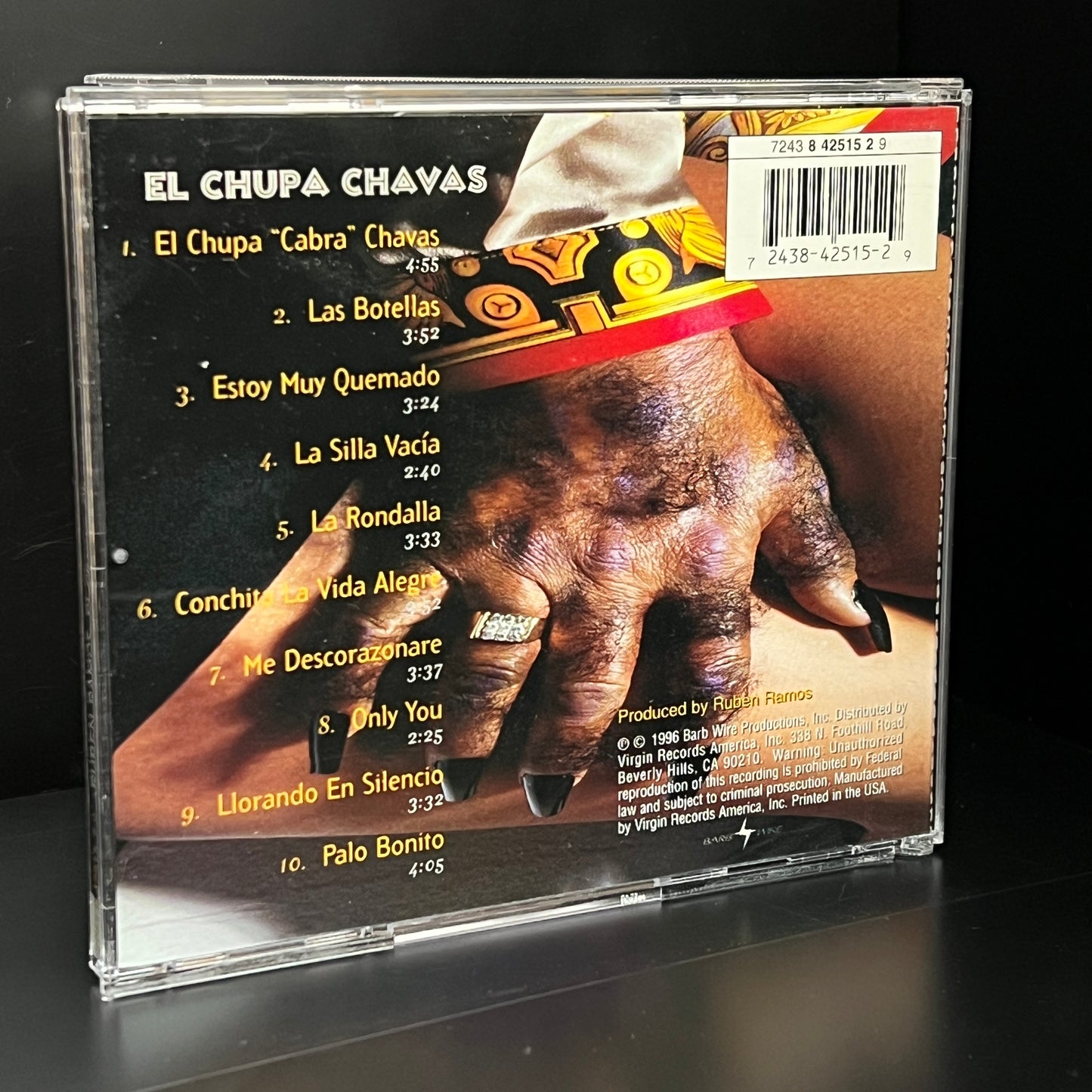 *Open: Ruben Ramos - El Chupa Chavas *1996 (CD)