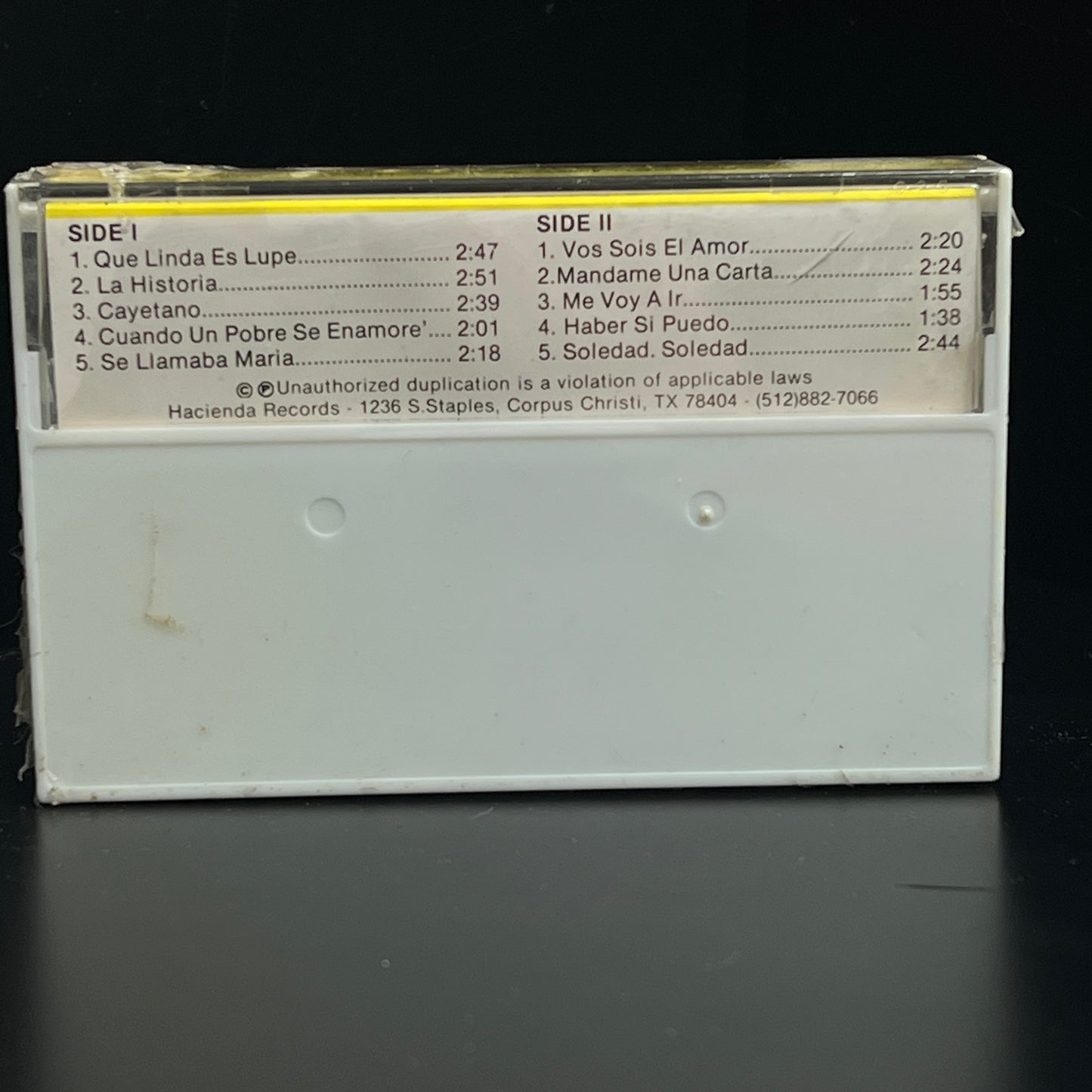 Xavier Passos Y Su Grupo Capricornio - Cuando Un Pobre Se Enamore (Casssette) Sealed