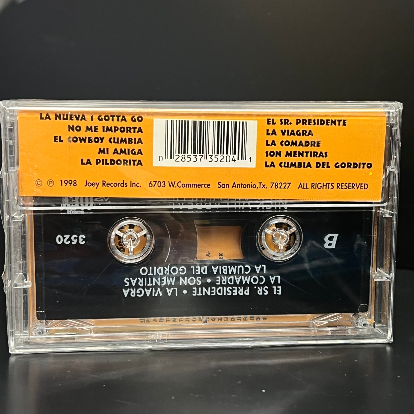 Nick Villarreal - En La Bola Con El Presidente (Cassette) Sealed