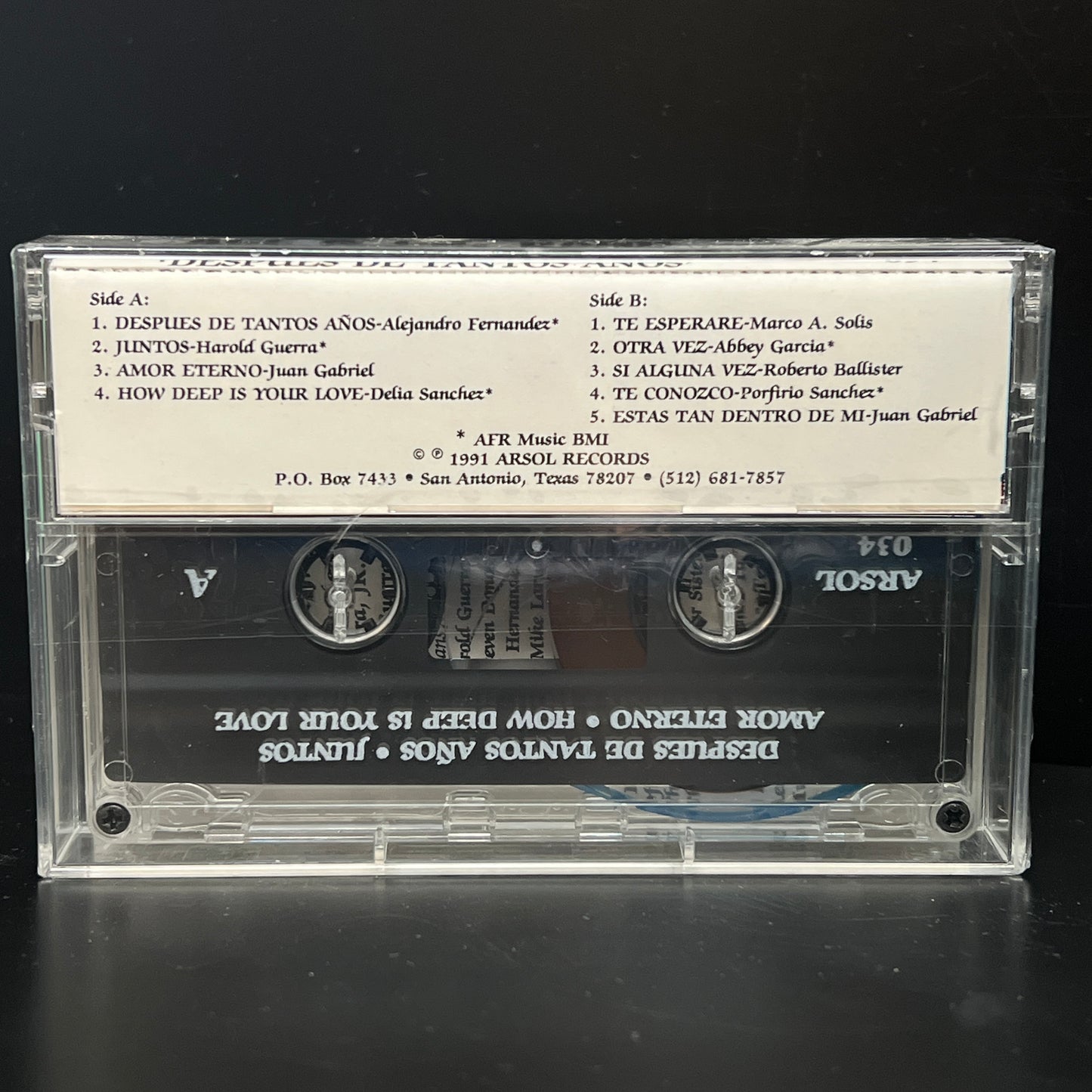 Ace & Co. feat. Norma & Delia Sanchez - Despues De Tantos Años (Cassette) Sealed