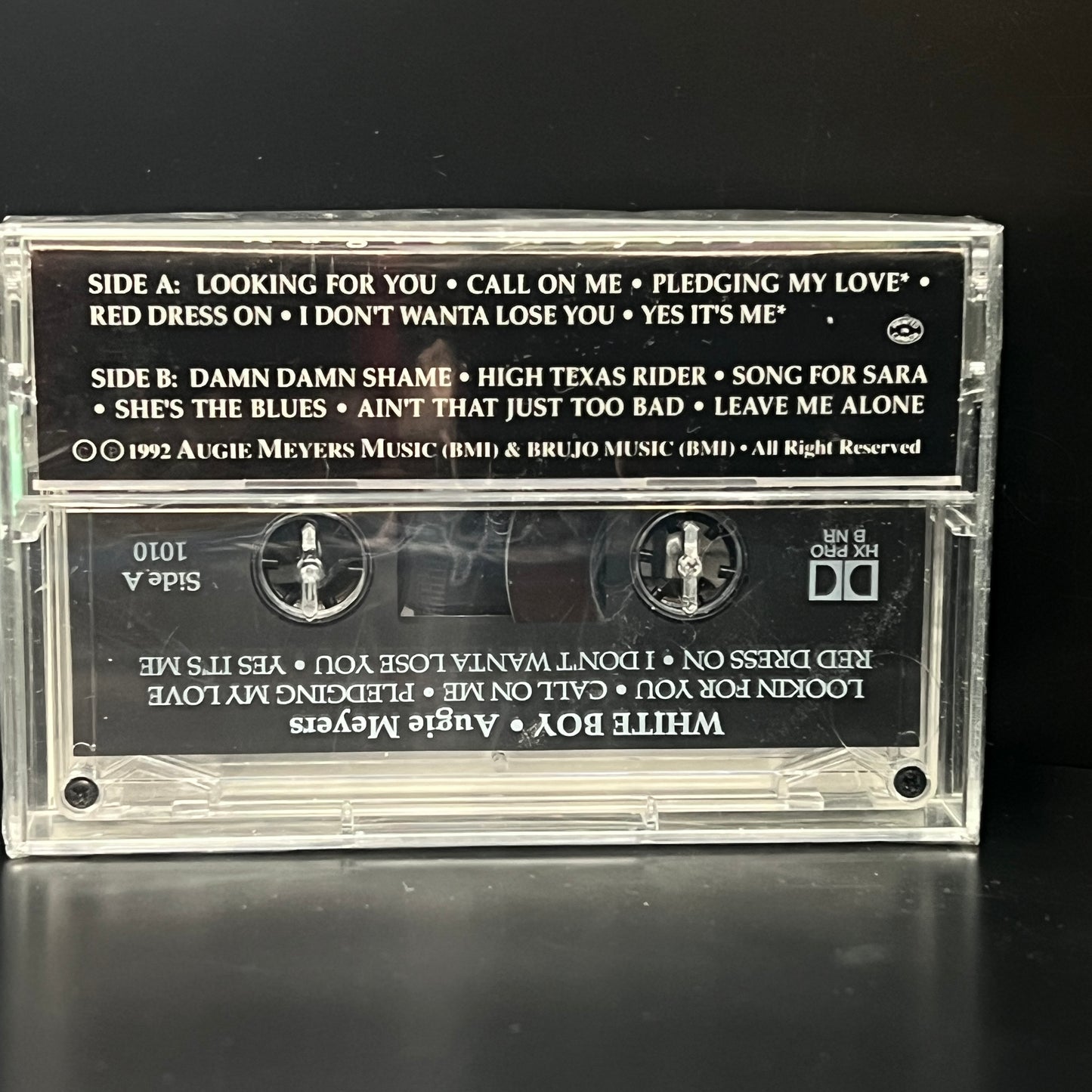 Augie Meyers - White Boy (Cassette) Sealed