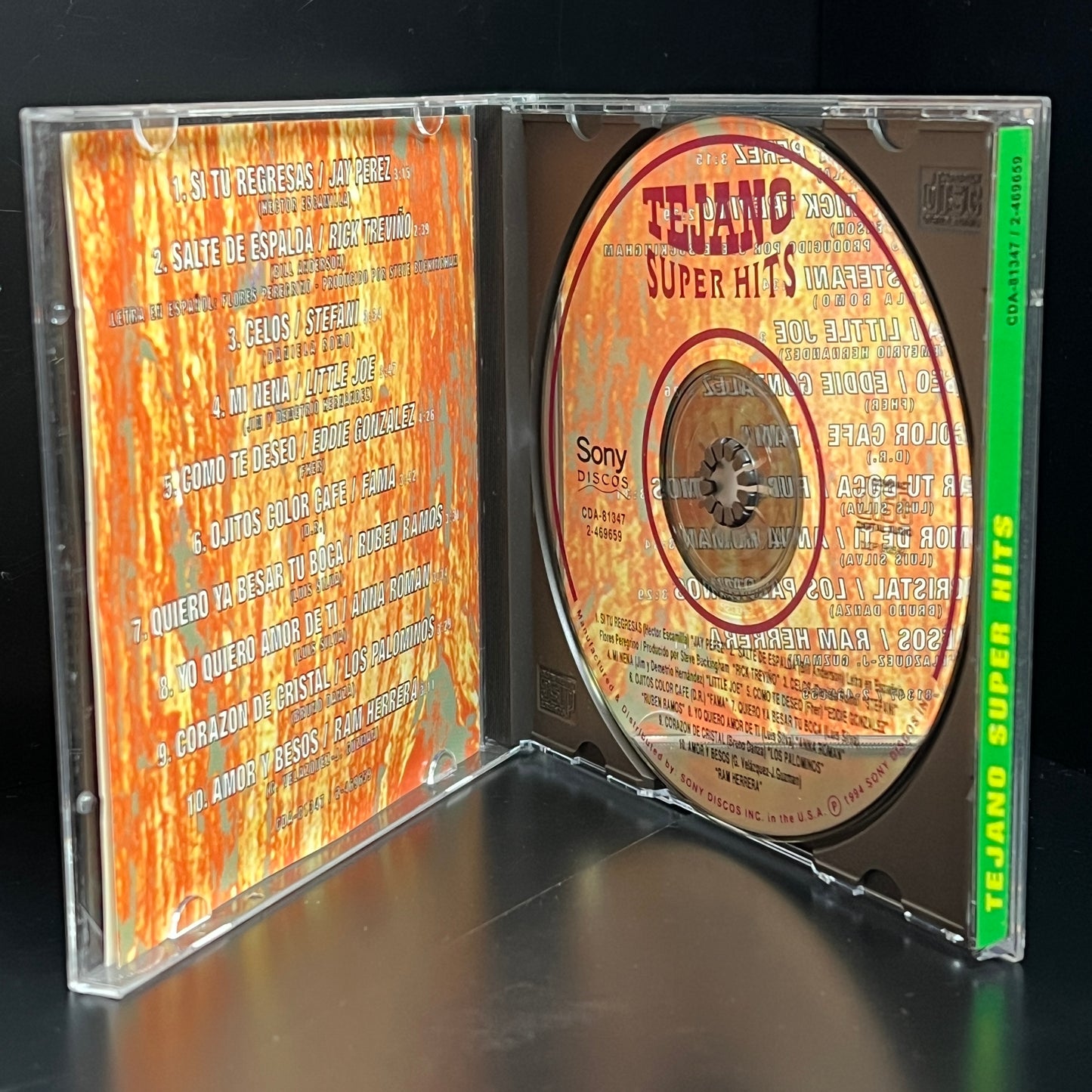 *Open: Tejano Super Hits - Various Artists (CD)